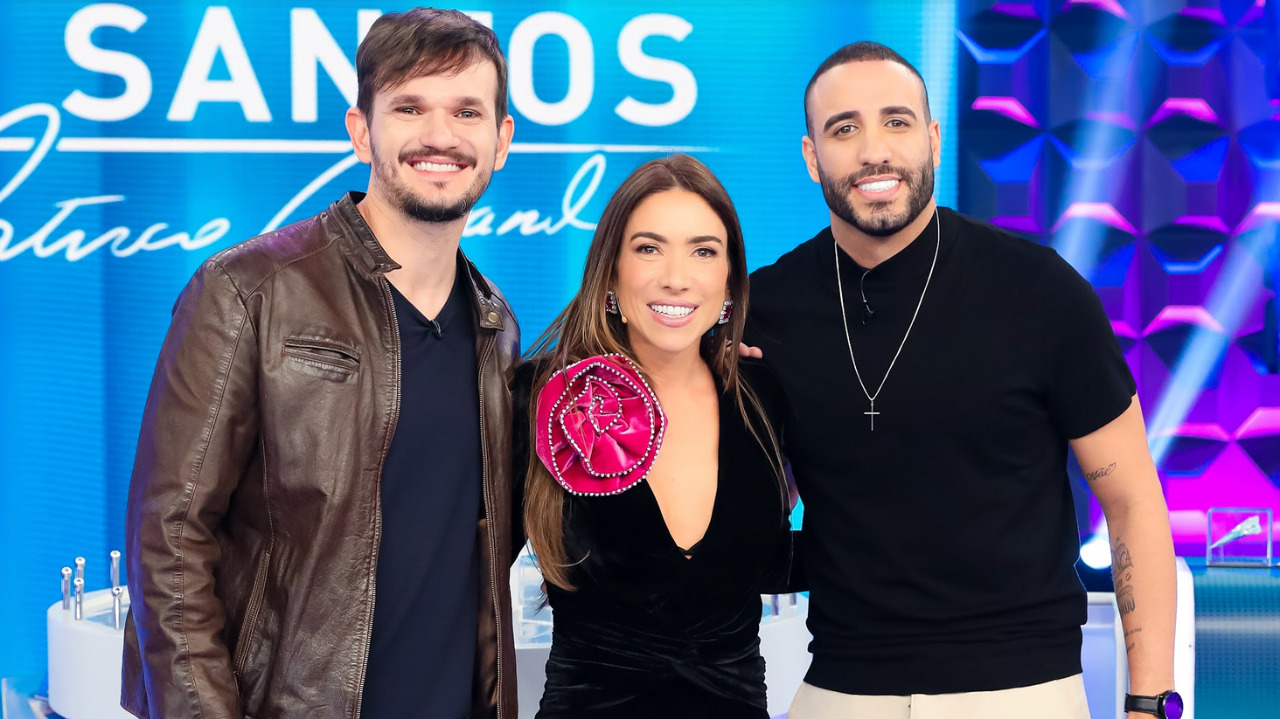 Padre Patrick e o Pastor Leonardo no Programa Silvio Santos