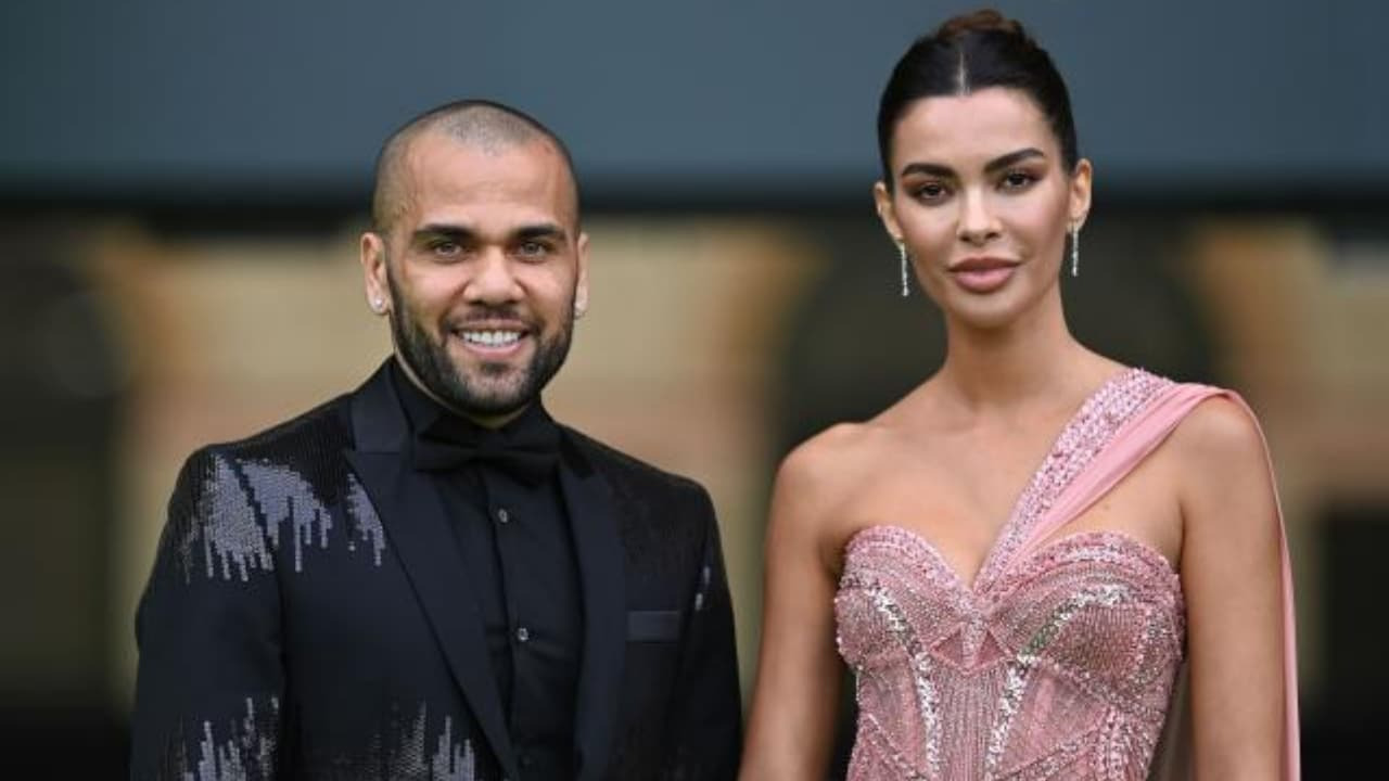 Daniel Alves e Joana Sanz