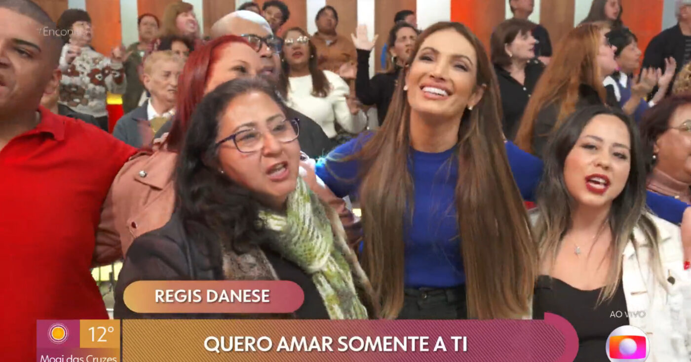 Patrícia Poeta recebeu críticas por Encontro gospel nesta quarta-feira (21)