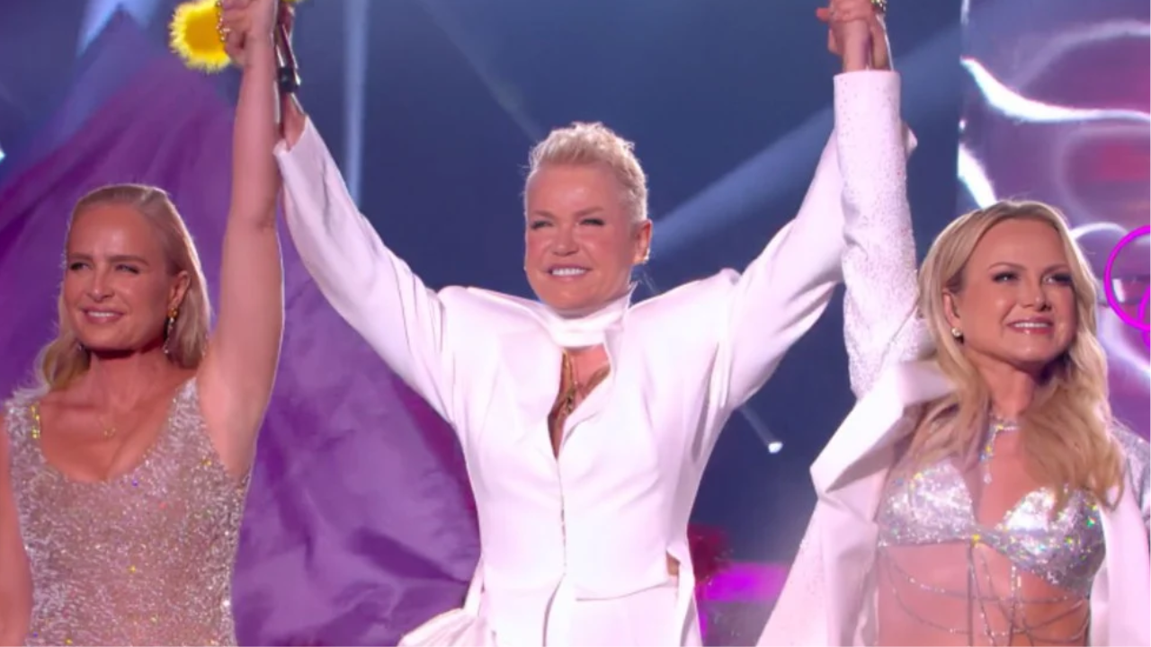 Angélica, Xuxa e Eliana realizam show histórico no "Criança Esperança" (Créditos: Reprodução/ TV Globo)