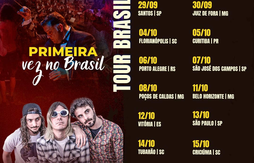 Maior tributo ao Nirvana do mundo anuncia mais dois shows em tour no Brasil