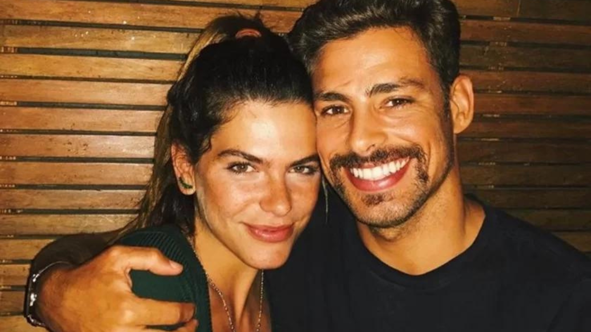 Mariana Goldfarb com o ex, Cauã Reymond