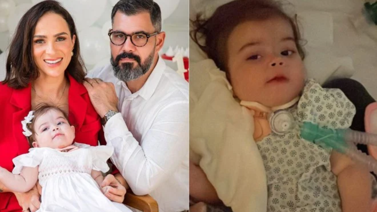 Filha de Juliano Cazarré passa por nova cirurgia e tem estado de saúde revelado (Créditos: Reprodução/Instagram)