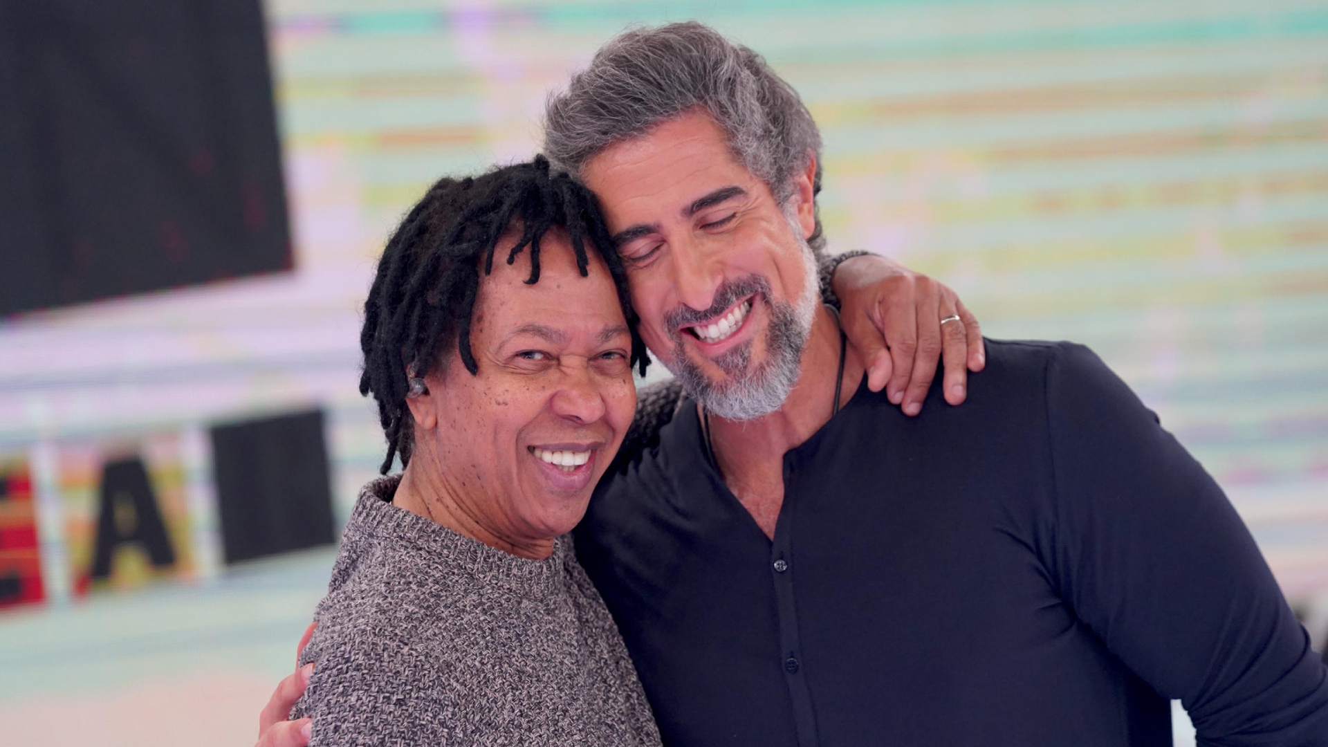 Djavan é celebrado no Caldeirão com Mion