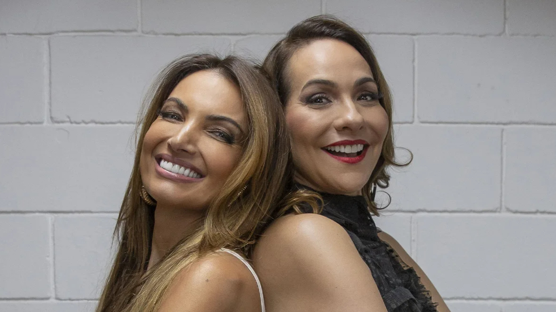 Patrícia Poeta e Maria Beltrão na ‘Batalha do Lip Sync’ do Domingão com Huck