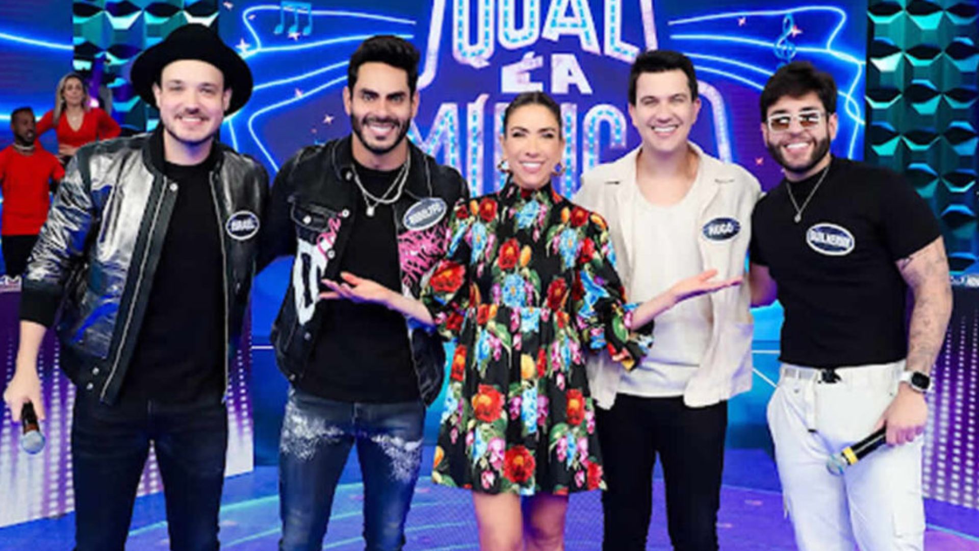 Hugo & Guilherme e Israel & Rodolffo participam do Qual é a Música do Programa Silvio Santos