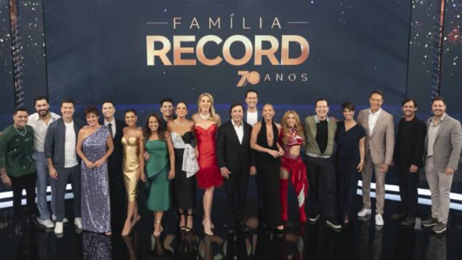 Participantes do Família Record 2023