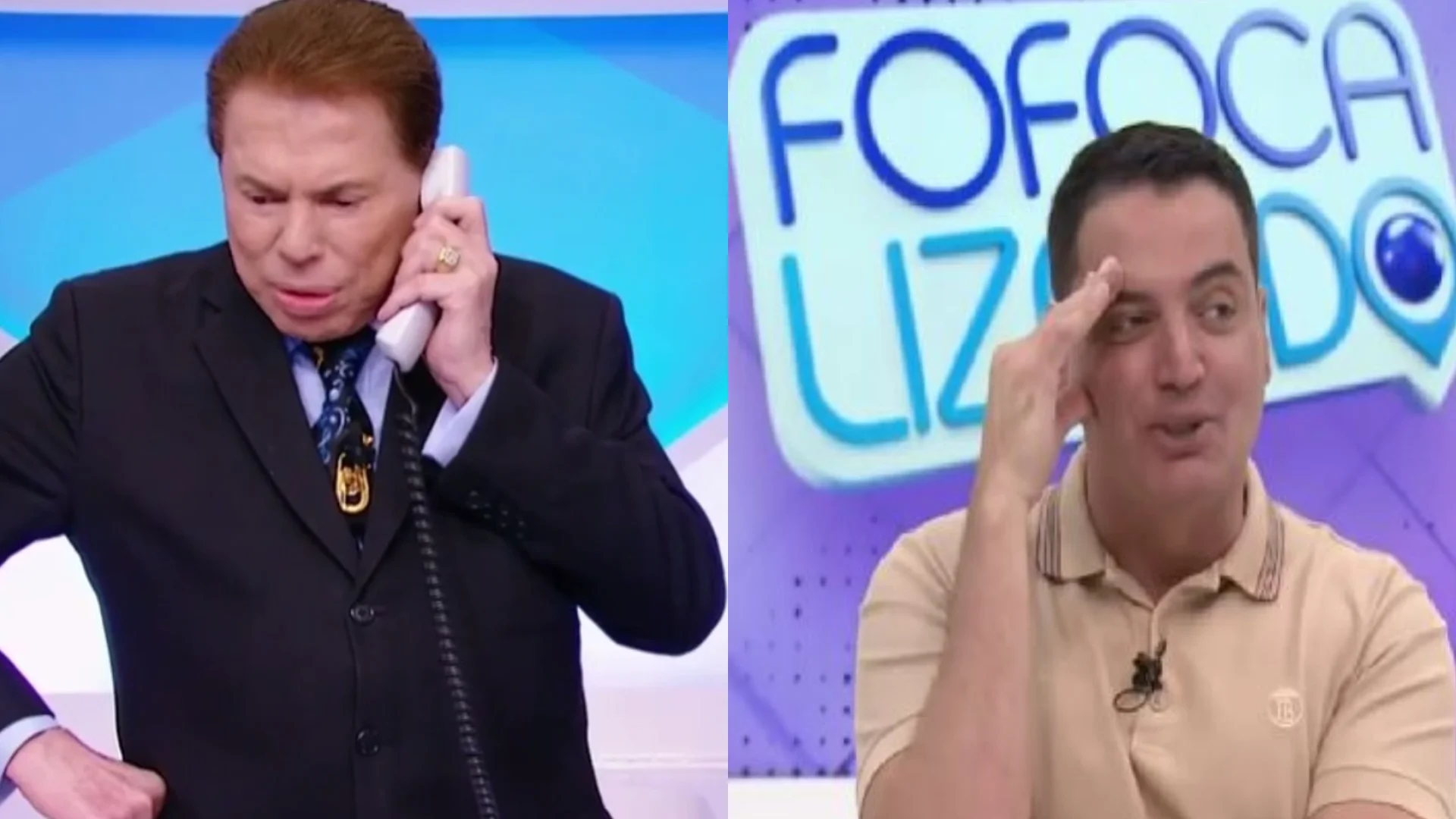 Com intervenção de Silvio Santos, Fofocalizando continuará na programação do SBT em 2024 (Créditos: SBT)