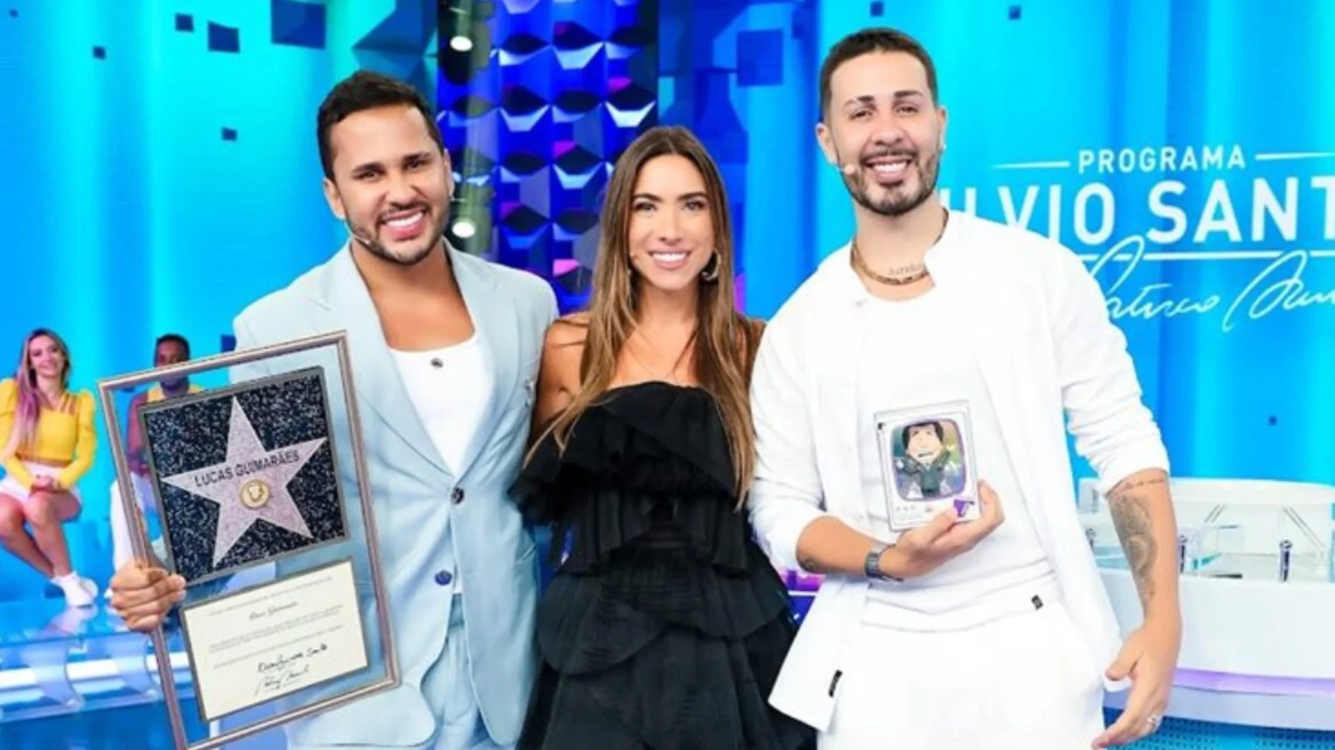 Carlinhos Maia e Lucas Guimarães se enfrentam no Programa Silvio Santos