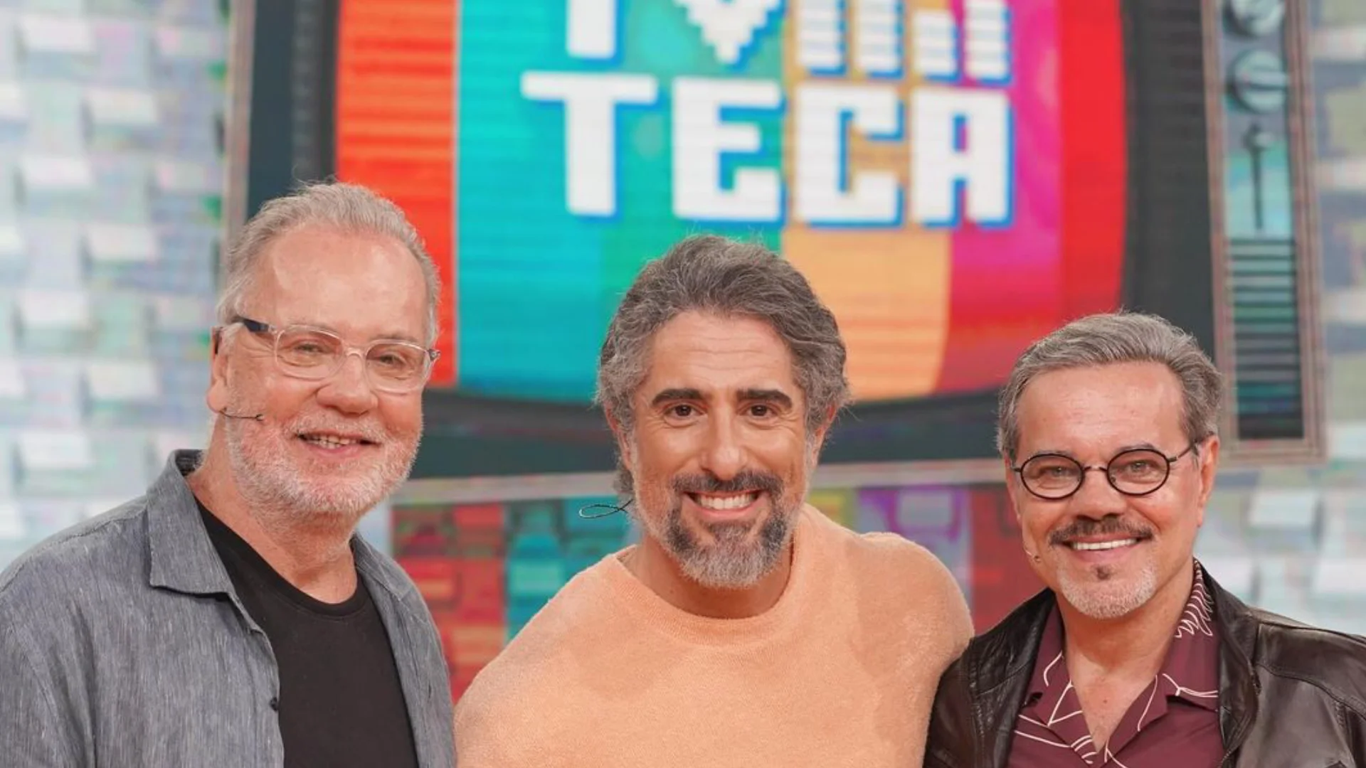 Luiz Fernando Guimarães e Diogo Vilela participam no TV Teca do Caldeirão com Mion