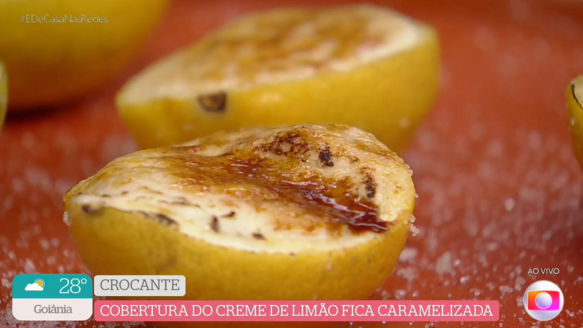 Creme de Limão Brulê no É de Casa