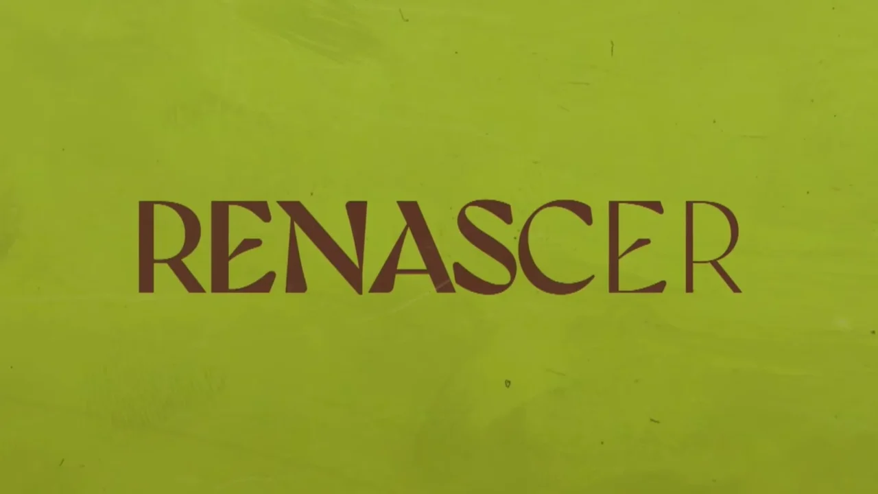 Logotipo da novela Renascer