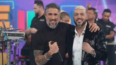 Marcos Mion e Belo no Caldeirão com Mion