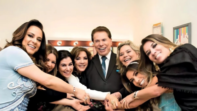 Silvio Santos e filhas herança