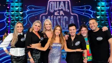 Catia Paganote, Ana Paula e Priscilla Couto estão no Qual é a Música do Programa Silvio Santos