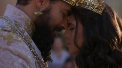 Xerxes se declara a Ester em A Rainha da Pérsia