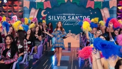 Programa Silvio Santos em clima de São João