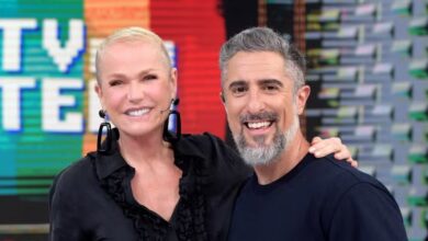 Xuxa ganha homenagem no Caldeirão com Mion