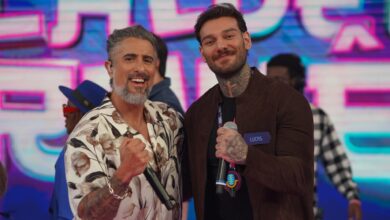 Lucas Lucco participa do Caldeirão com Mion