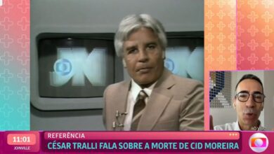 César Tralli teve contato com Cid Moreira dias antes da morte