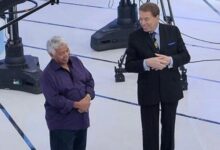 Gonçalo Roque Roque e Silvio Santos em gravação