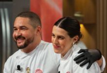 Giorgia e Zé Roberto na final do MasterChef Brasil 2024