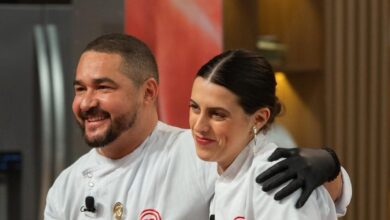 Giorgia e Zé Roberto na final do MasterChef Brasil 2024